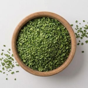 Cebolinha verde desidratada